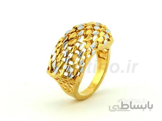 انگشتر زنانه طرح طلای اسکارلت-Zarrin.R.25