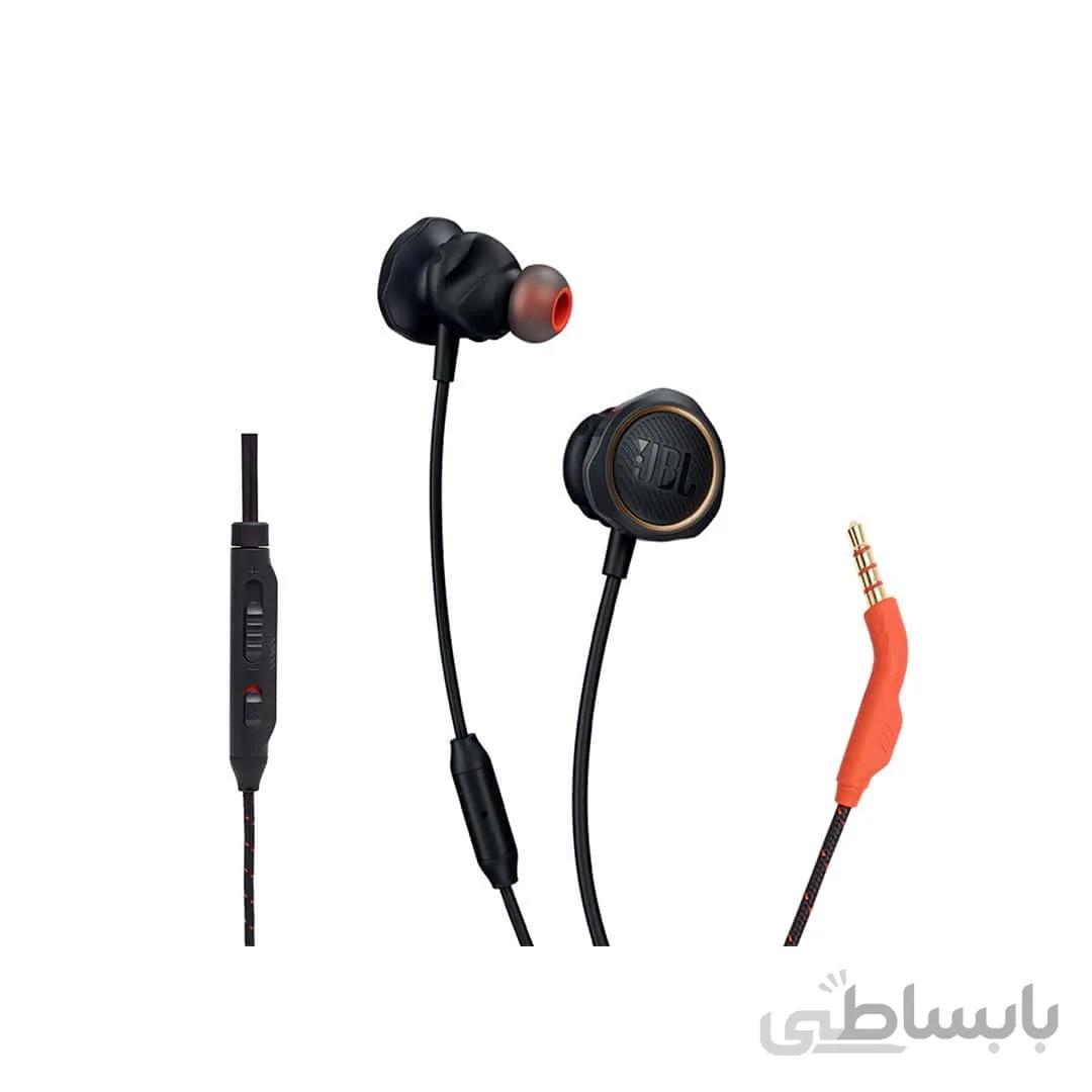 ایرفون گیمینگ باسیم جی بی ال Quantum 50 ا هندزفری JBL Quantum 50 In-Ear Wired Gaming Earphones