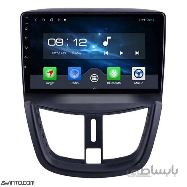 مانیتور و پخش فابریک اندروید خودرو پژو 207 وینکا Winka RL855
