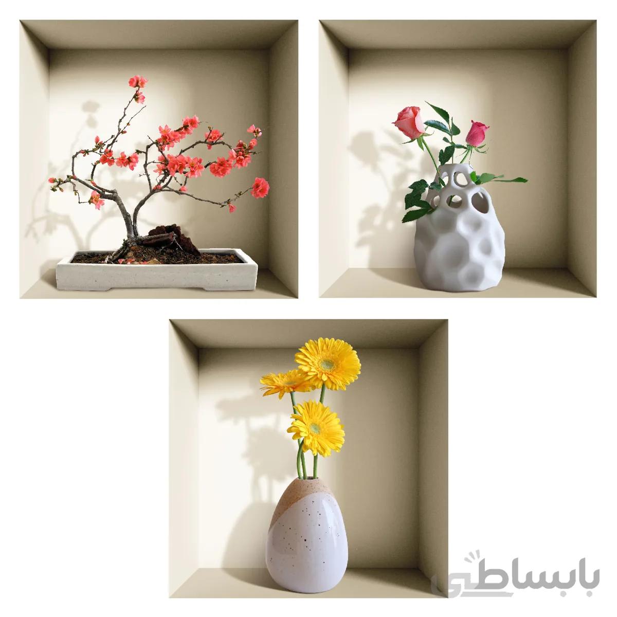 پوستر 31cm طاقچه مجازی مدل VS04 – پک ۳ عددی – چسب موضعی