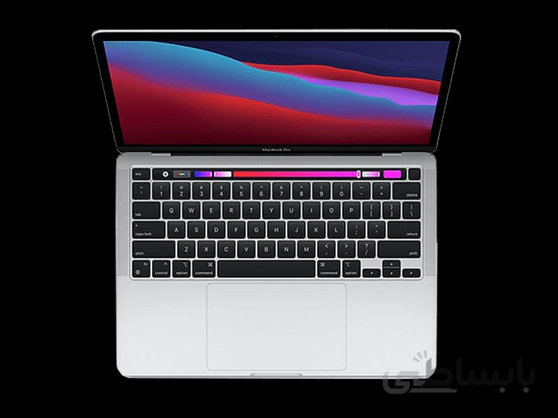 مک بوک پرو مدل M1 8/8-8G-2TB- 13 inch CTO Silver ا M1 8/8-8G-2TB- 13 inch CTO Silver