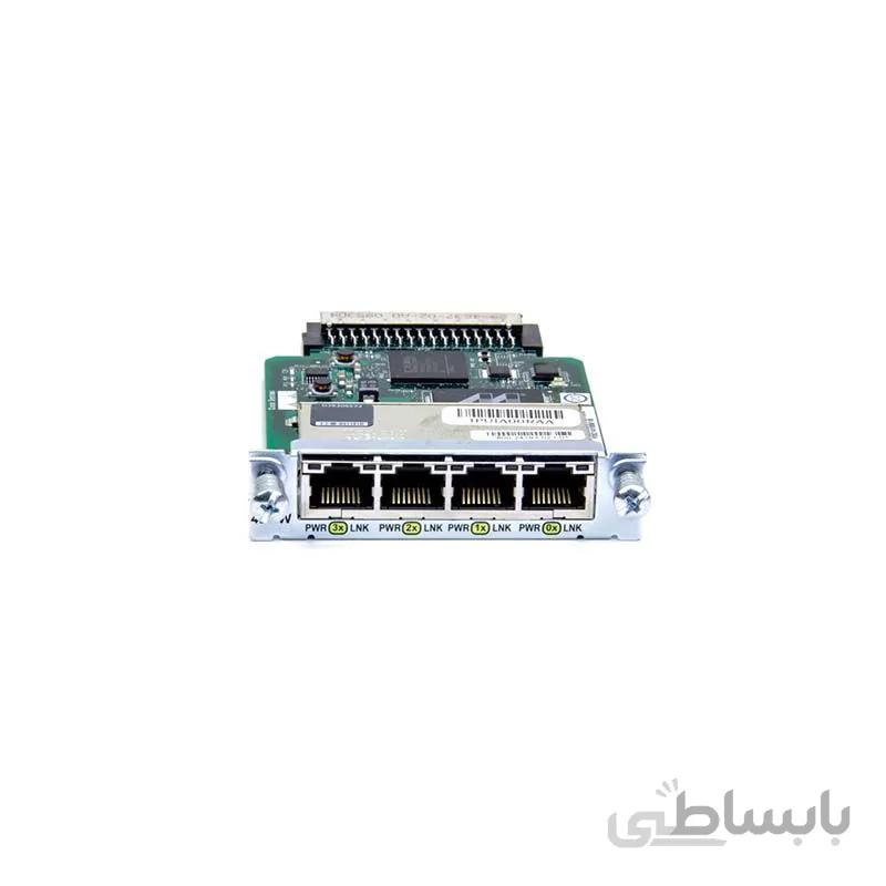 ماژول شبکه سیسکو HWIC-4ESW