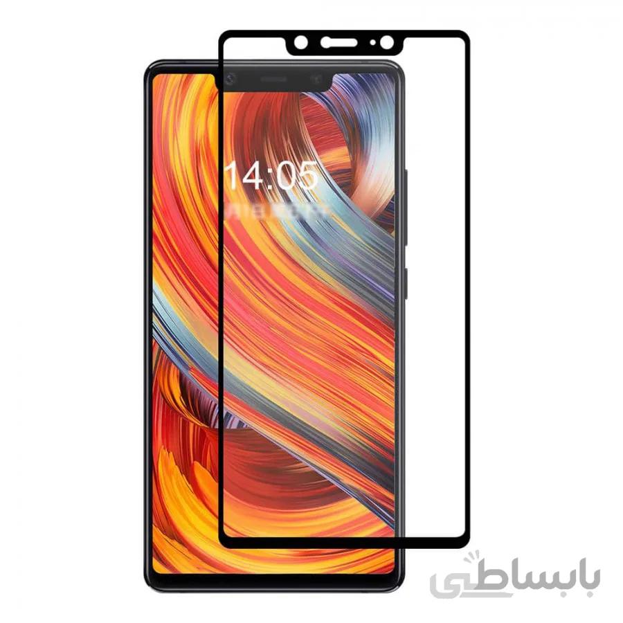 محافظ فول چسب صفحه نمایشگر شیائومی مدل Mi 8SE مدل Tempered Full Cover Glass