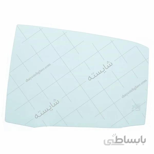 شیشه درب عقب چپ تویوتا یاریس 2008 4 درب