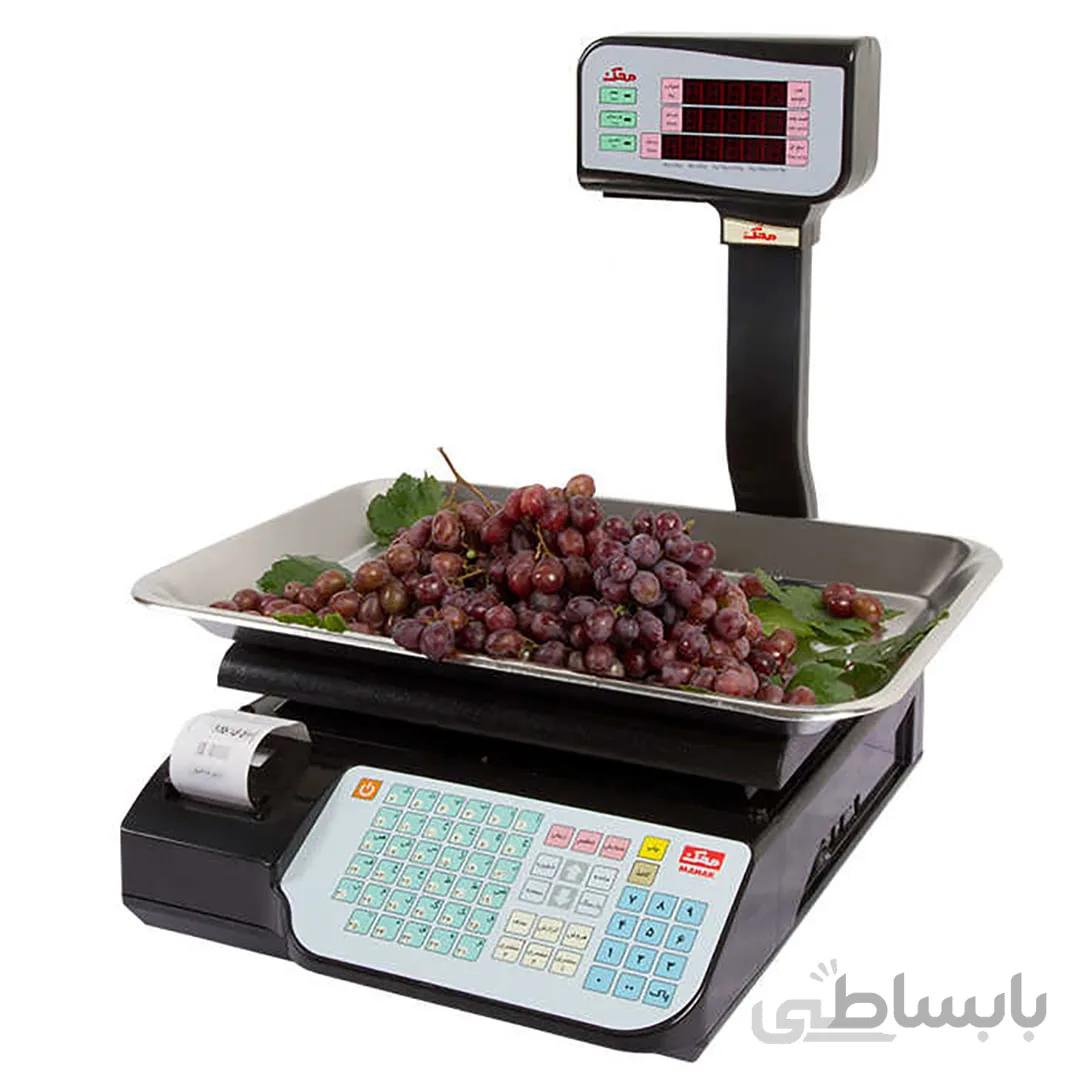 ترازوی 35 کیلویی WiFi محک مدل MDS15000APBR ا Mahak New Shopping Scale MDS15000APBR WiFi 35kg