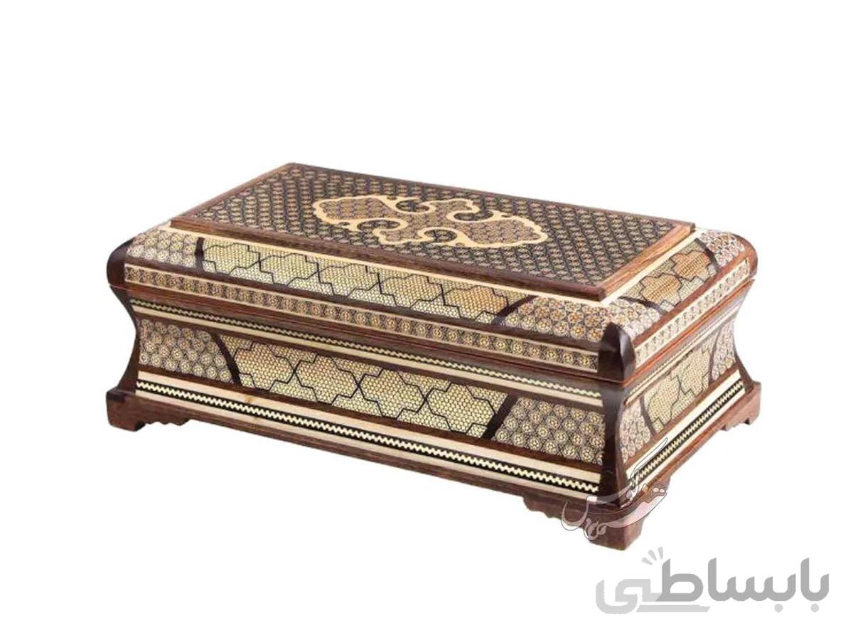 جا قاشق چنگالی خاتم کاری مدل مارال