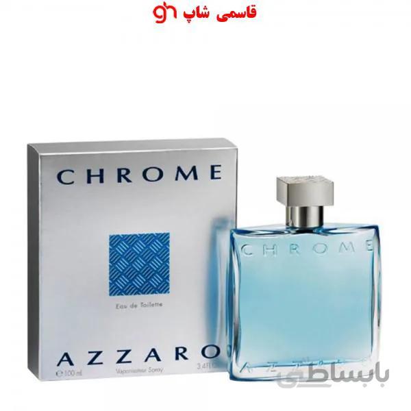 ادو تویلت مردانه آزارو مدل Chrome حجم ۱۰۰ میلی لیتر Azzaro Chrome Eau De Toilette For Men 100ml