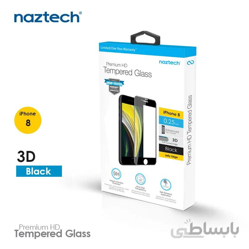 محافظ صفحه نمایش دور ژلهای 3D نزتک مناسب برای آیفون 8