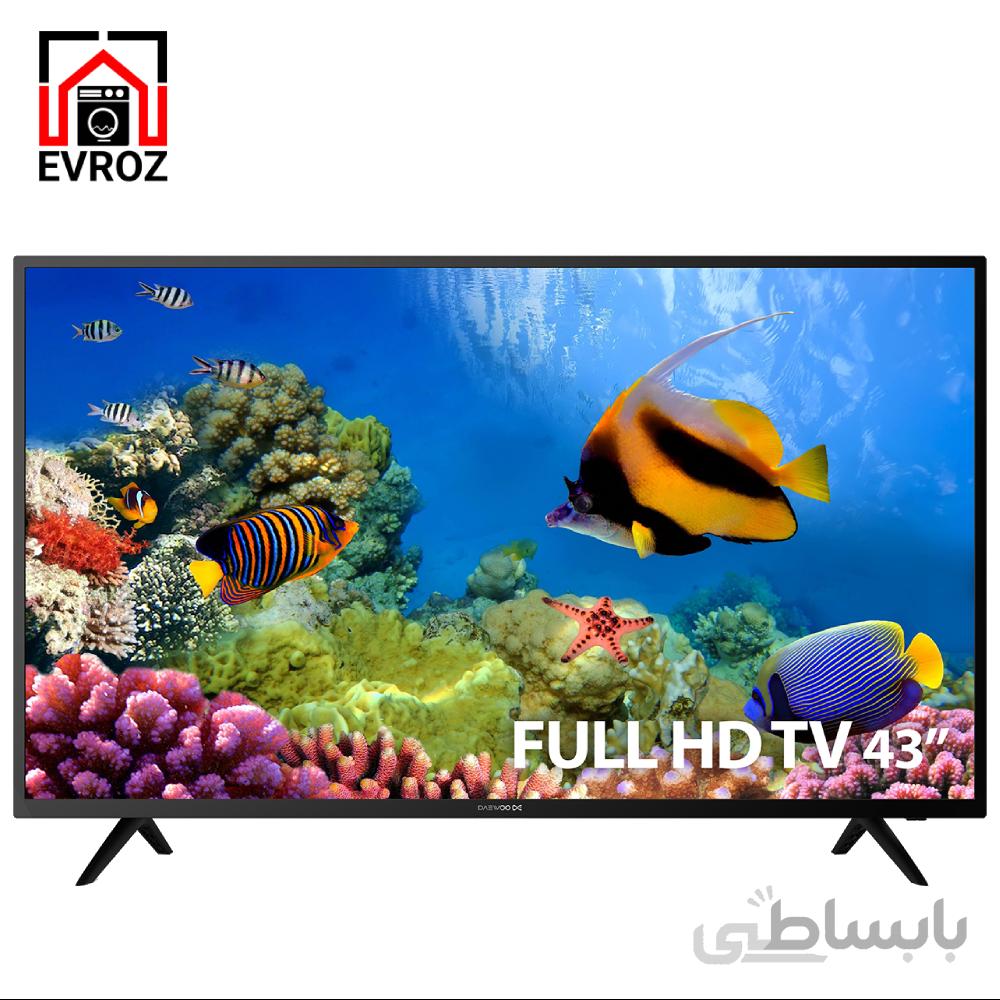 تلویزیون ال ای دی دوو مدل LED-43K4300B سایز 43 اینچ ا Daewoo LED TV model LED-43K4300B size 43 inches