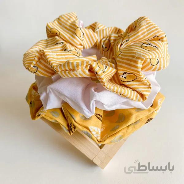 اسکرانچی ست پک 3 عددی همستر ا Scrunchies