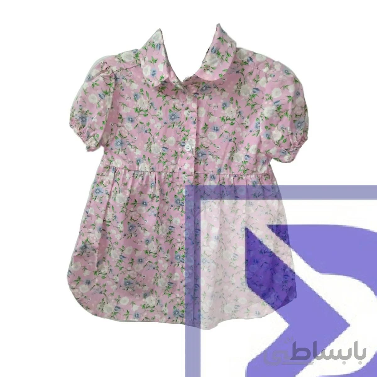 شویز گلدار دخترانه کد 391