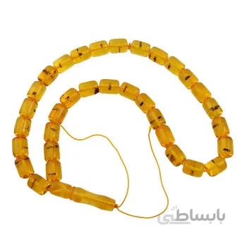 تسبیح بارزگانی میلادی مدل کهربا کد T_281