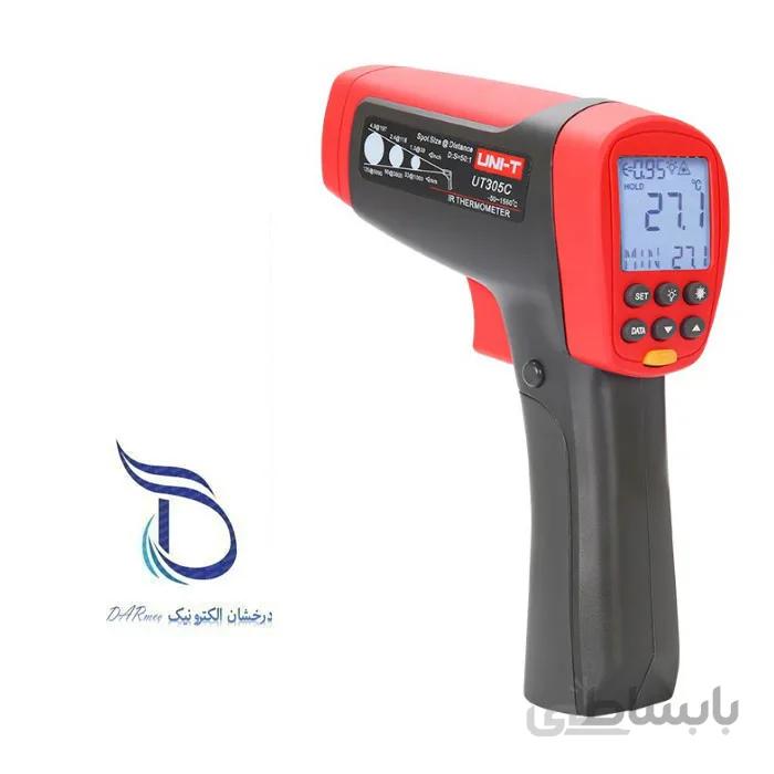 ترمومتر لیزری تماسی یونیتی مدل UT305C ا Infrared Thermometer UT305C UNI-T