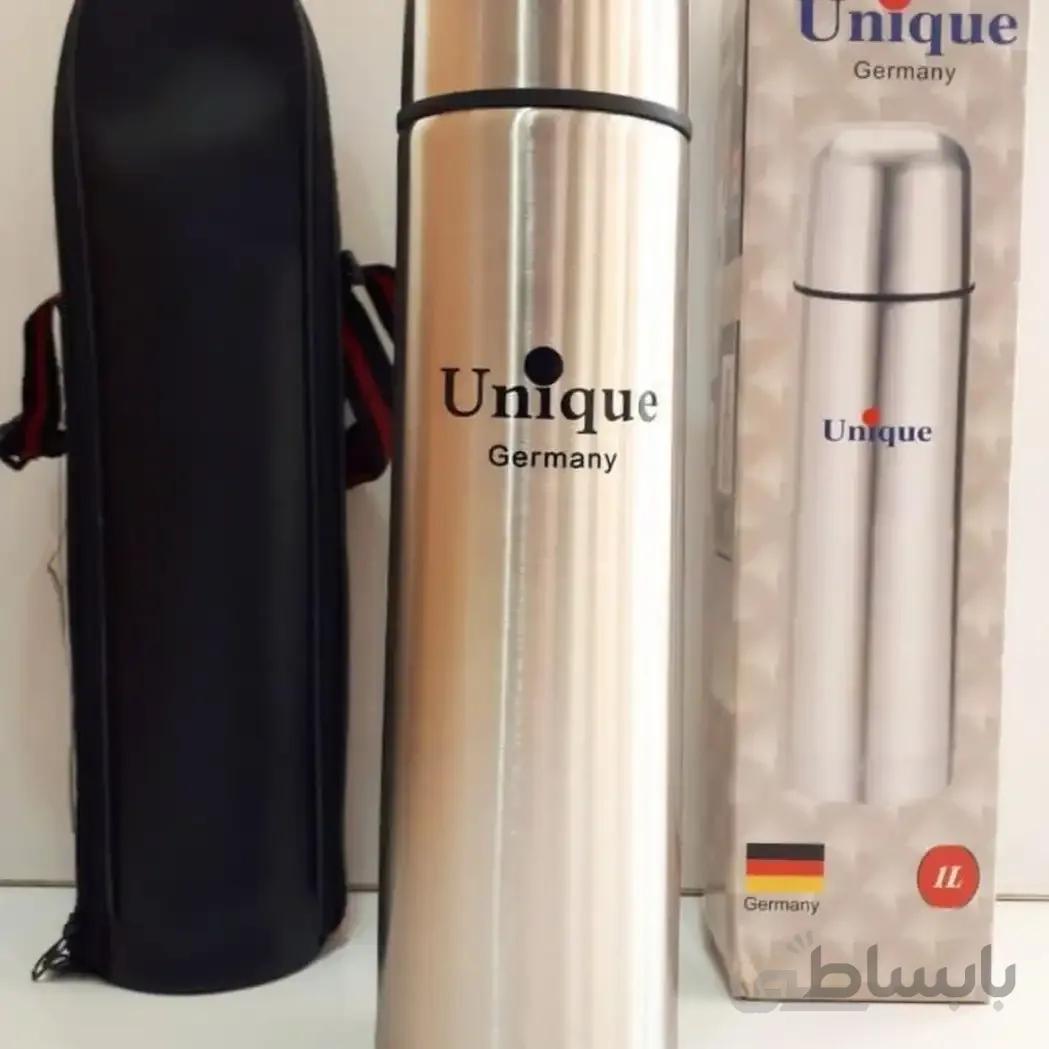 فلاسک یونیک کاور دار چرمی