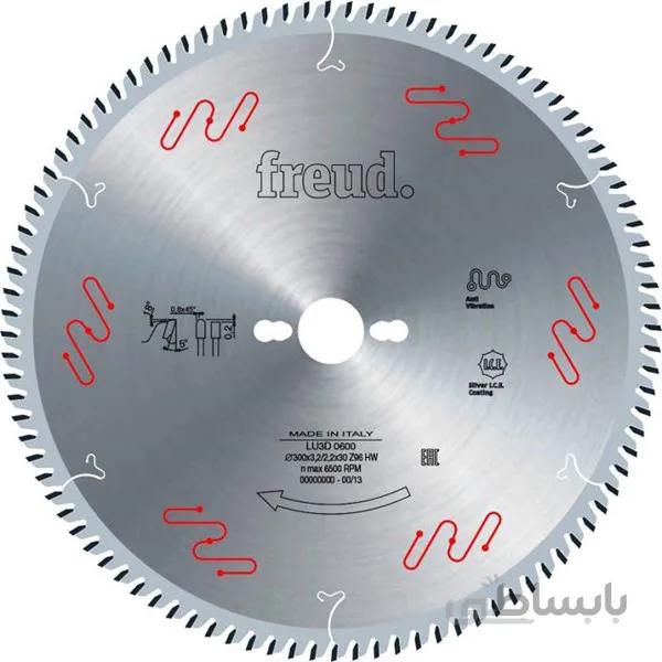 تیغ اره ام دی اف بر فروید 80 دندانه قطر 25 سانتیمتر مدل LU3D 0400