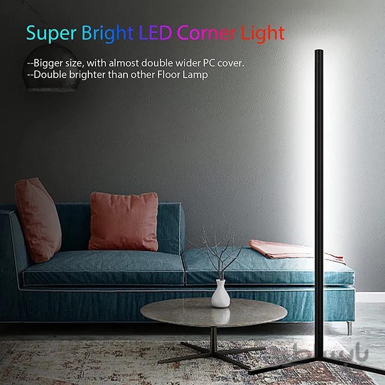 چراغ ال ای دی خطی کنار دیواری Corner Light
