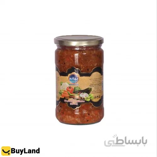 ترشی بندری 800 گرم بهانه ا Bahaneh Mix Pickles Vegetables 800gr