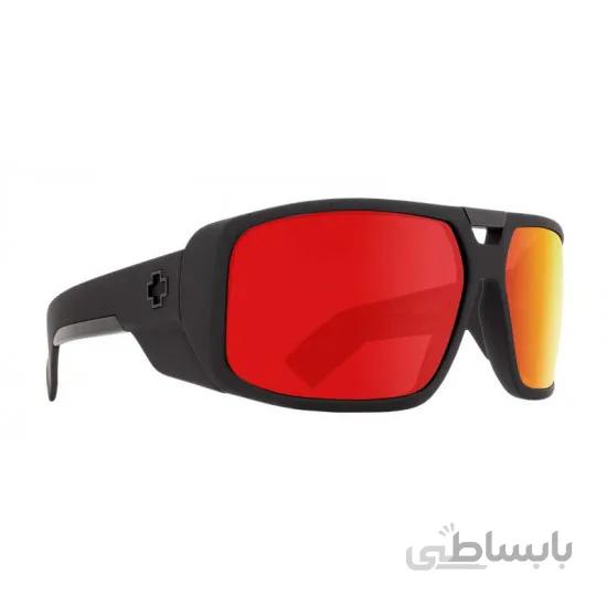 عینک آفتابی مدل Spy - Touring Soft Matte Black Red Spectra