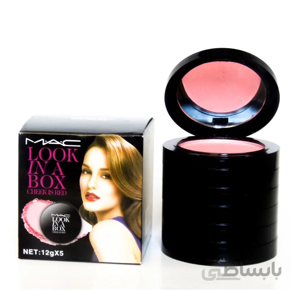 پالت رژگونه 5 رنگ مک Mac