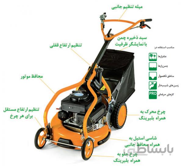 چمن زن AS 531-2T