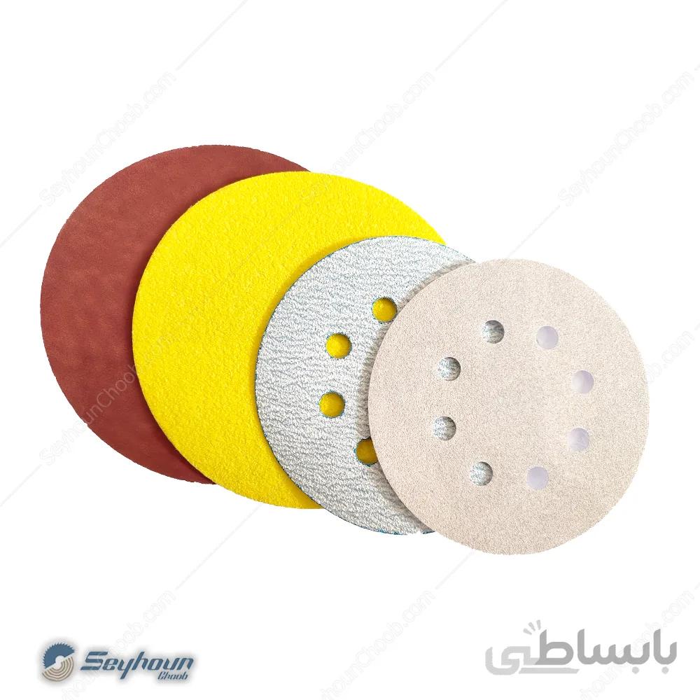 کاغذ سنباده گرد پشت کرکی قطر 125 میلی متر مش 2000 مدل P2000