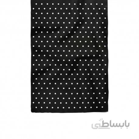 دستمال گردن خال خال سفید