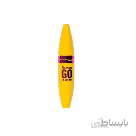 ریمل حجم دهنده و بلند کننده مژه میبلین مدل کولوسال گو اکستریم سری اروپایی Maybelline حجم ۹/۵ میل