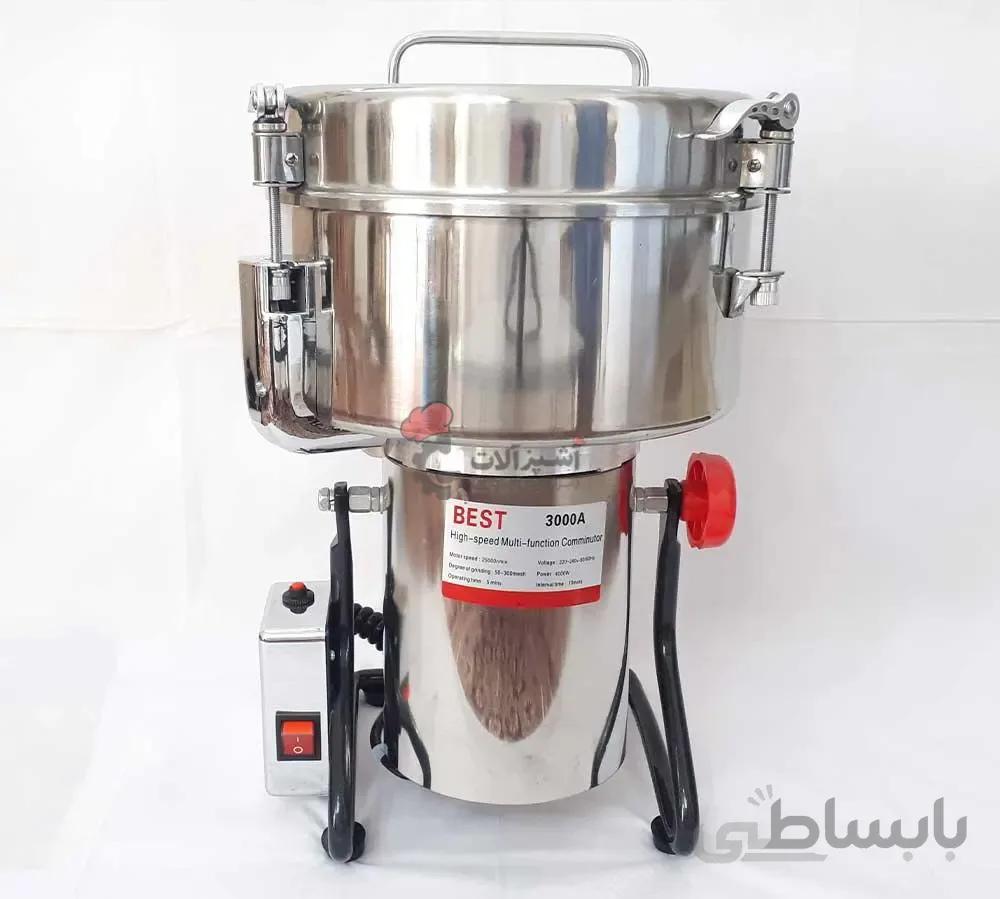 دستگاه آسیاب صنعتی 3 کیلویی best مدل 3000A