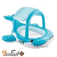 استخر بادی کودک سایبان دار طرح وال intex 57125 ا intex 57125