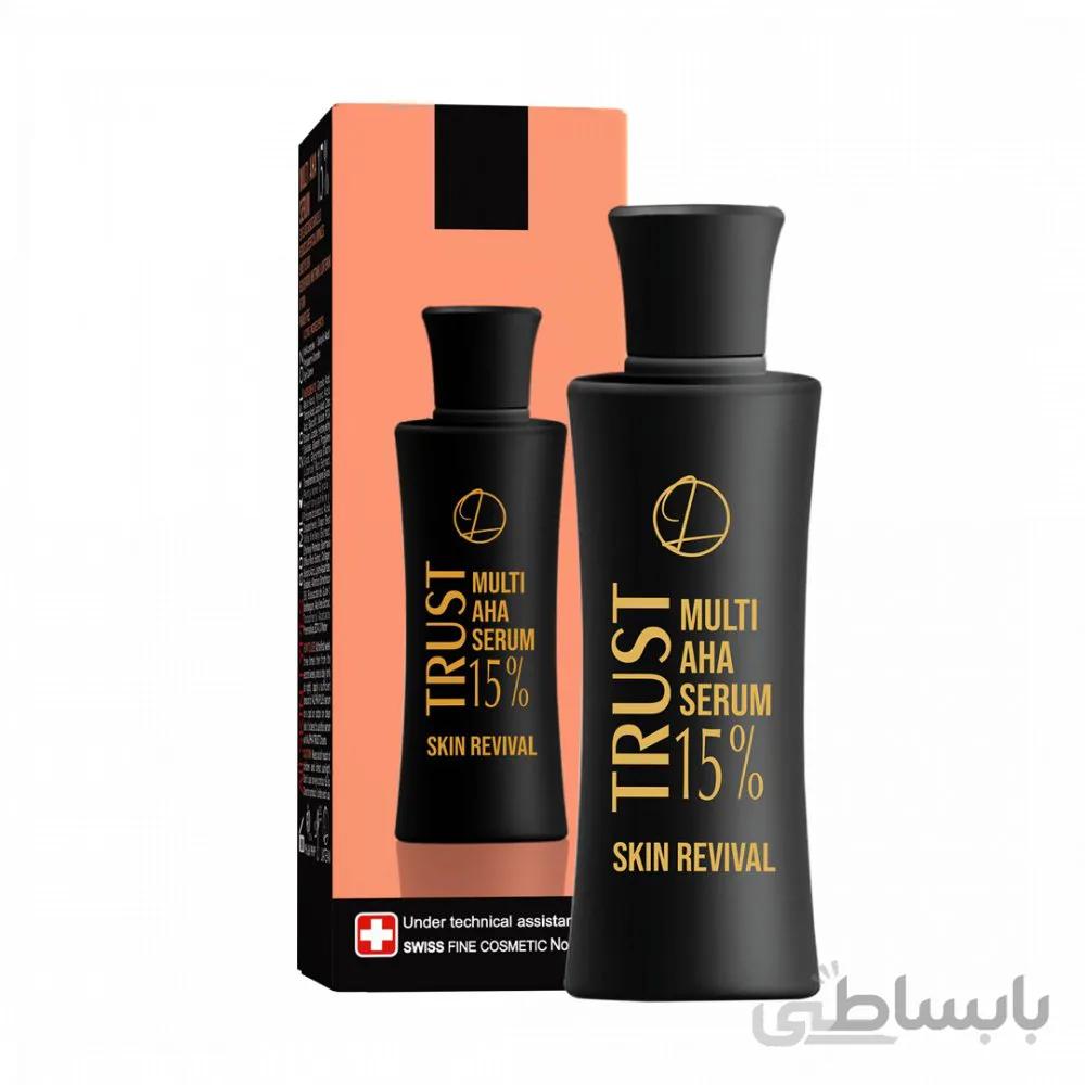 سرم لایه‌بردار قوی تراست حاوی 15% AHA