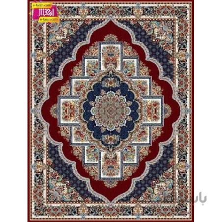فرش ماشینی نگین مشهد طرح 2596 لاکی