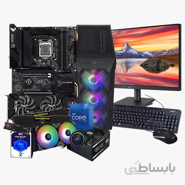 کامپیوتر رندرینگ Z112 (به همراه ماوس،کیبورد،مانیتور)
