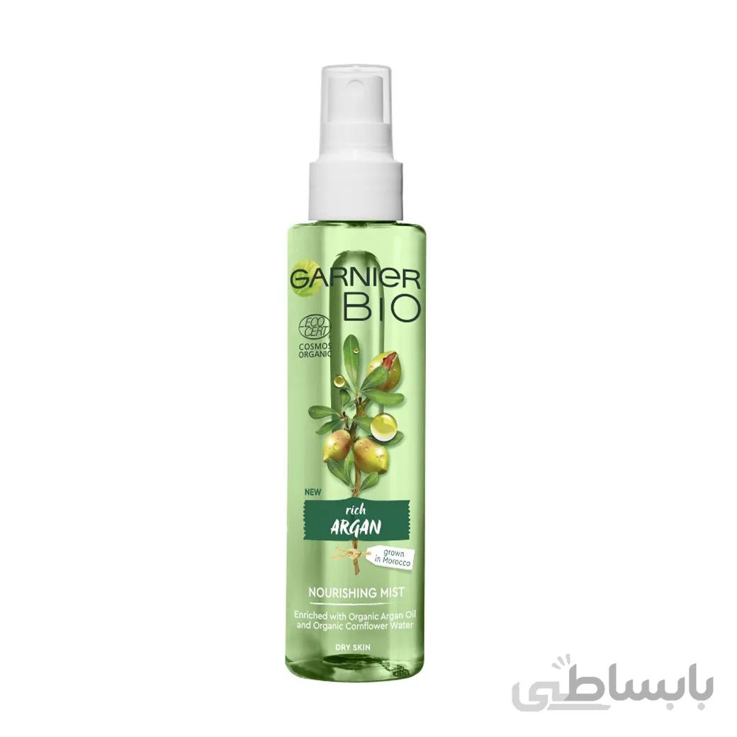 آبرسان بایو گارنیه مرطوب کننده صورت حاوی آرگان ا GARNIER BIO Moisturizes Argan Oil Dry Skin