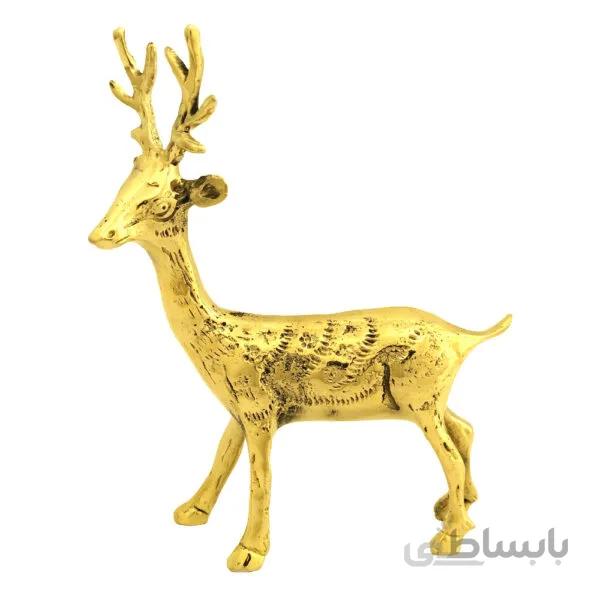 مجسمه برنزی گوزن خالدار کد ۱۲۰۶