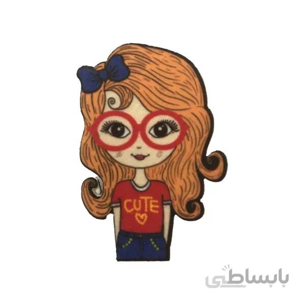 اتیکت کارتونی دخترانه کد 10942