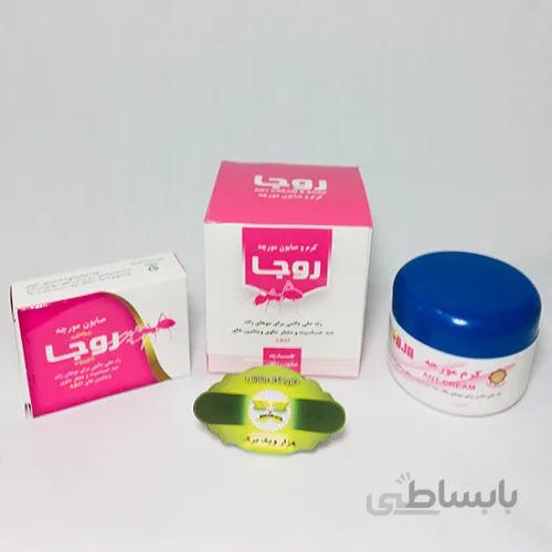 کرم و صابون مورچه روجا
