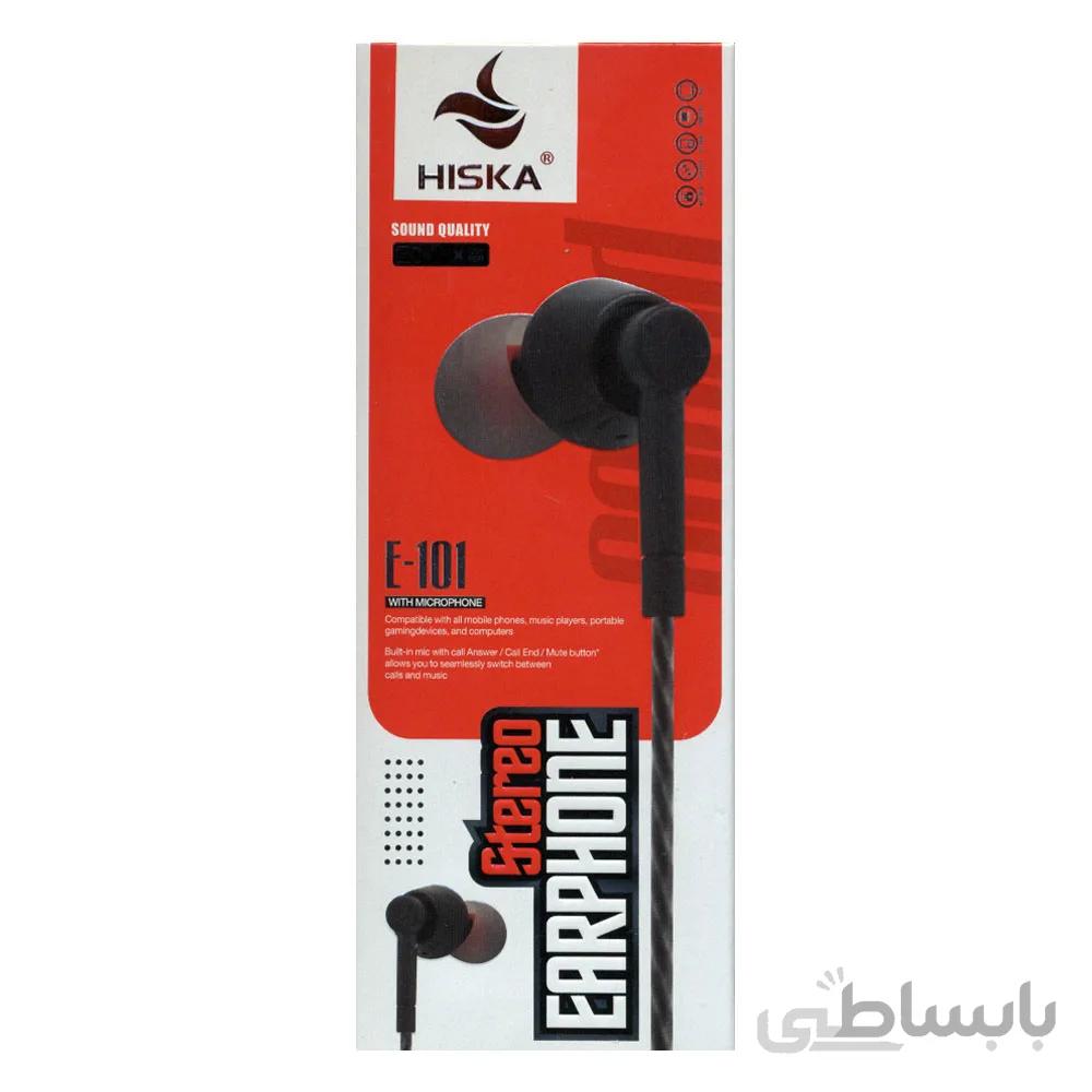 هندزفری هیسکا مدل HK-E101 ا HISKA HK-E101 Headphones