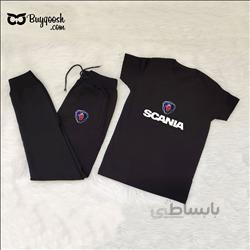 ست تیشرت شلوار مشکی اسکانیا