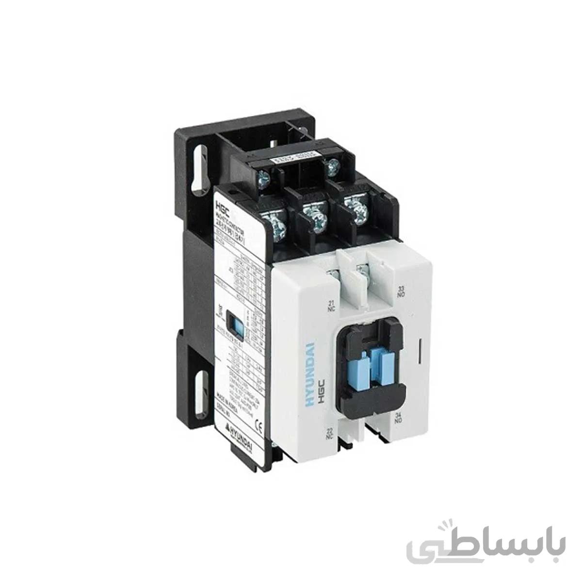 کنتاکتور هیوندای HGC100 با توان 100 آمپر