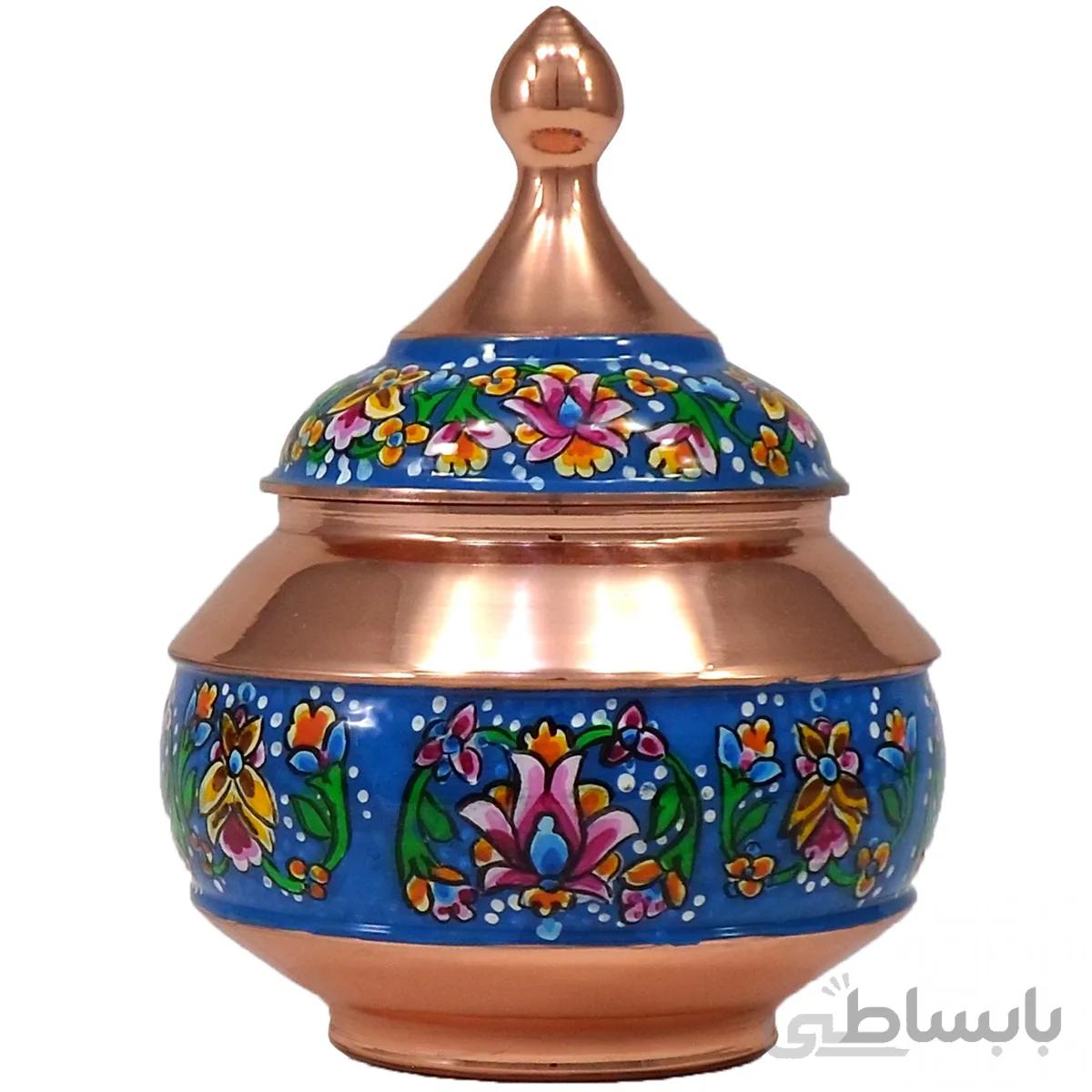 قندان مس و پرداز سایز 1