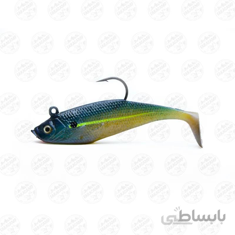 طعمه ماهیگیری ماهی ژله ای کایدا AG011 04BSTD بسته 3 عددی