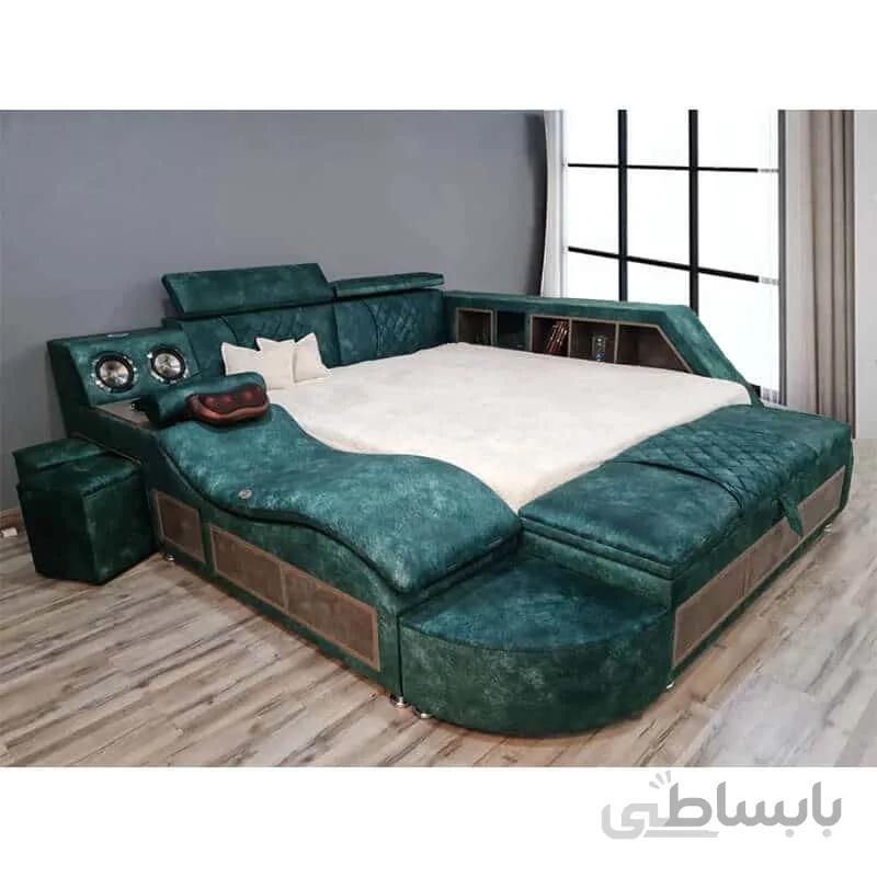 تخت خواب هوشمند و آپشنال نابی تک - مدل گالین