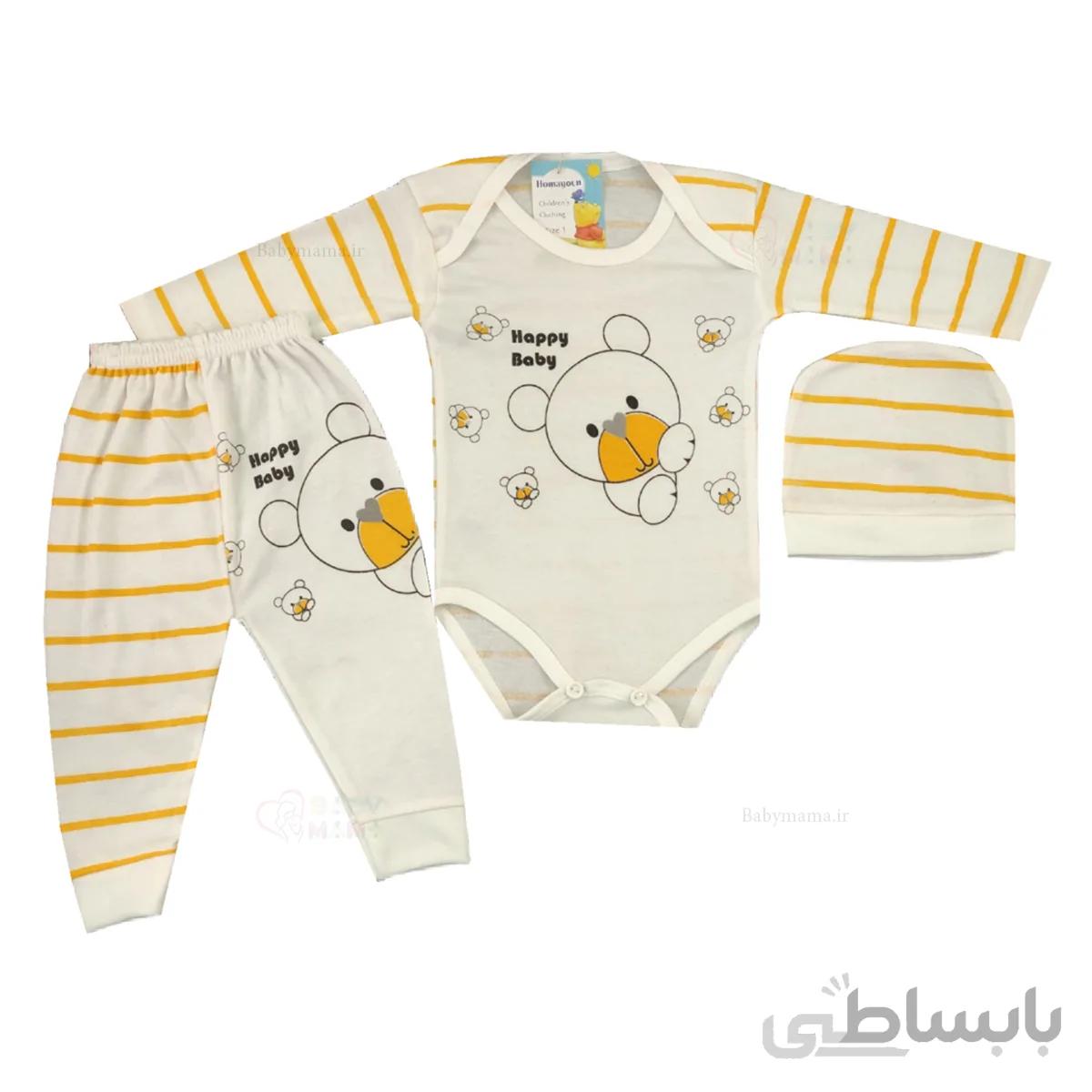 ست سه تیکه راه راه کد