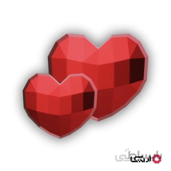 پازل سه بعدی قلب فرین (۳D)