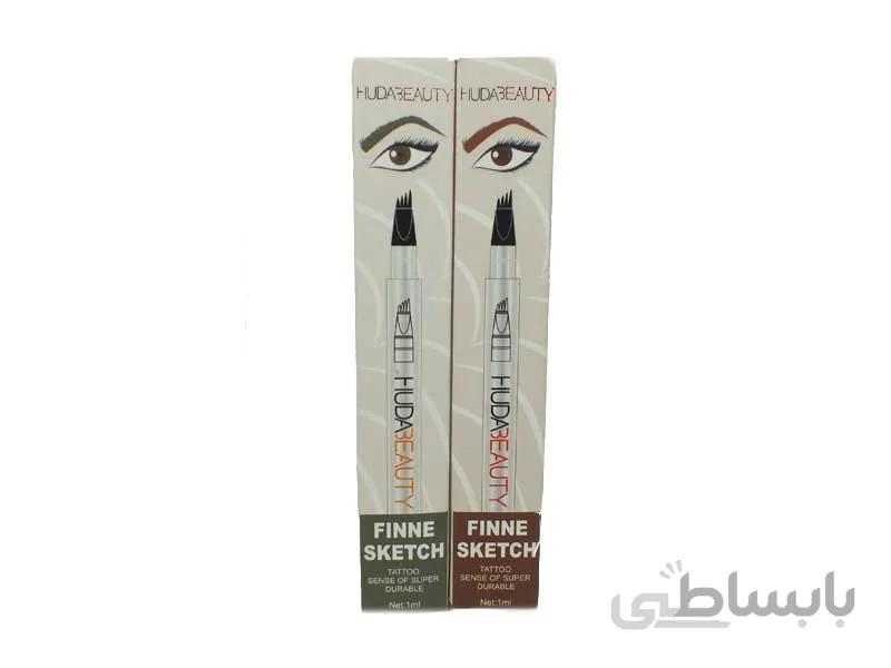 هاشور ابرو 4 خط هدی بیوتی ا Hashour Eyebrow 4 Line Hoda Beauty