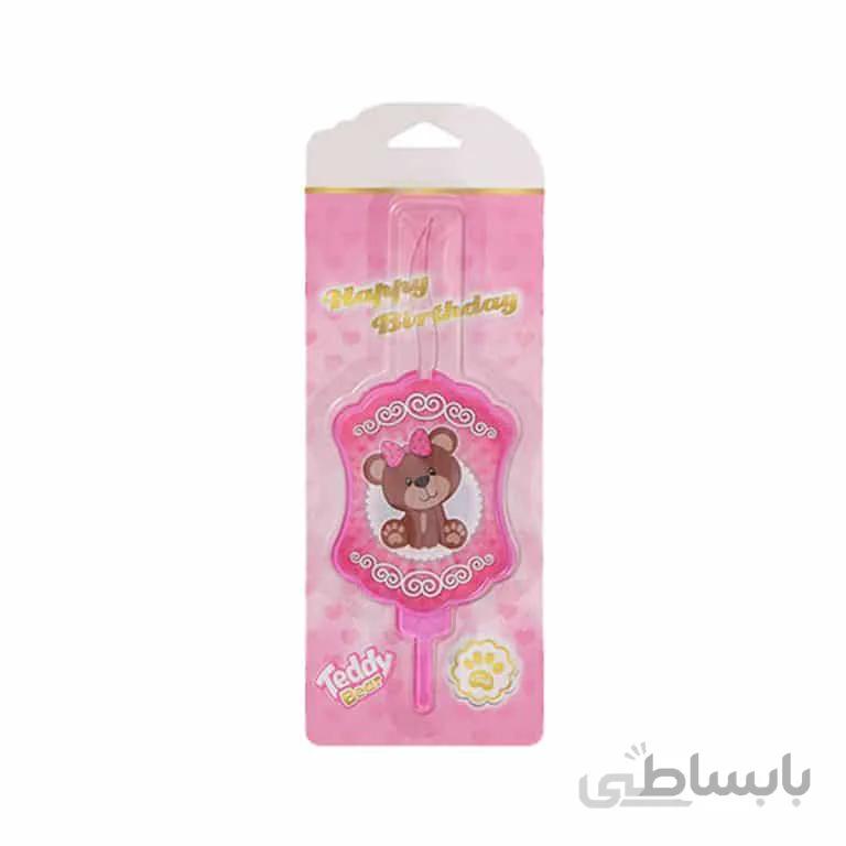 شمع تم تولد تدی دختر مدل STC289