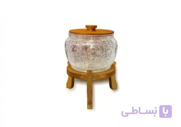 کندی باکس پایه چوبی یک طبقه