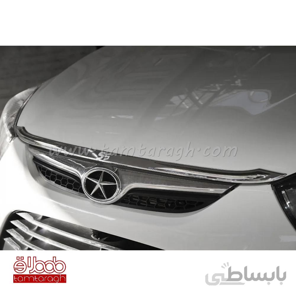 زه استیل لبه کاپوت جک اس 5 - JAC S5