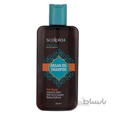 شامپو حاوی روغن آرگان Scalpia ا Scalpia Argan oil shampoo