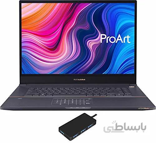 لپ تاپ "17 ایسوس مدل ProArt StudioBook/ پردازنده Intel i7-9750H/ رم 64GB DDR4/ هارد 1TB SSD/ کارت گرافیک NVIDIA Quadro RTX 3000 Max